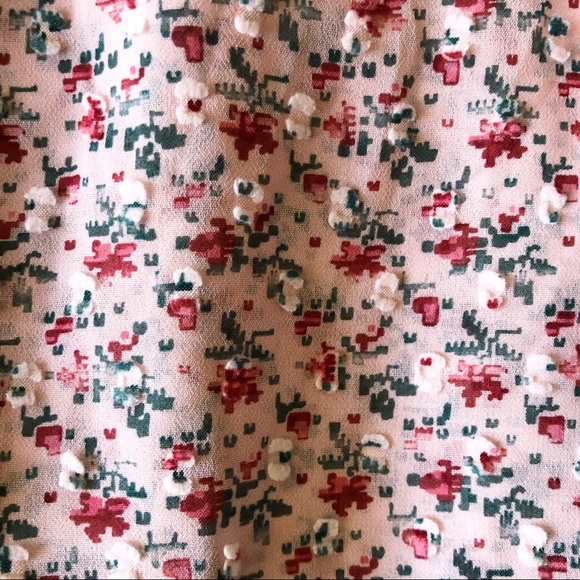 Matilda Jane Chelsea 3/4 Sleeve Floral Blouse M - Picture 6 of 11